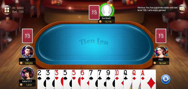 ទៀនលេន ក្លឹប Tien Len Casino